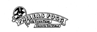 PHILEAS FOGG FINE FOODS FROM AROUND THE WORLD logo