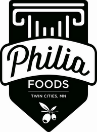 PHILIA FOODS TWIN CITIES, MN logo