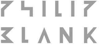 PHILIP BLANK logo