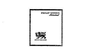 PHILIP MORRIS INTERNATIONAL NEW YORK PARIS LONDON logo