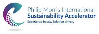 PHILIP MORRIS INTERNATIONAL SUSTAINABILITY ACCELERATOR EXPERIENCED BASED. SOLUTION DRIVEN. logo