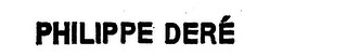 PHILIPPE DERE logo