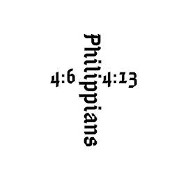 PHILIPPIANS 4:6 4:13 logo