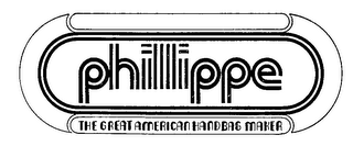 PHILLIPPE THE GREAT AMERICAN HANDBAG MAKER logo