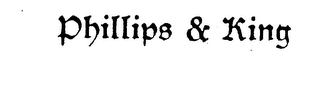 PHILLIPS & KING logo