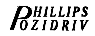 PHILLIPS POZIDRIV logo