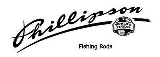 PHILLIPSON WORLD'S FINEST FISHING RODS logo