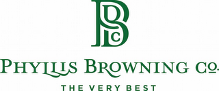 PHILLIS BROWNING CO. THE VERY BEST logo