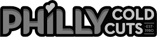 PHILLY COLD CUTS · EST ·1980 logo