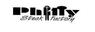 PHILLY STEAK FACTORY logo