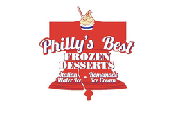 PHILLY'S BEST FROZEN DESERTS ITALIAN WATER ICE· HOMEMADE ICE CREAM logo