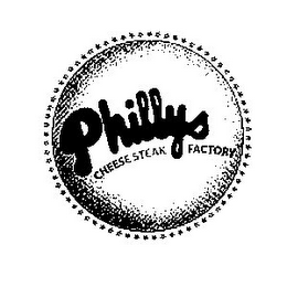 PHILLYS CHEESESTEAK FACTORY logo