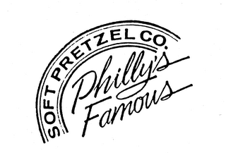 PHILLY'S FAMOUS SOFT PRETZEL CO. logo