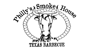 PHILLY'S SMOKE HOUSE TEXAS BARBECUE logo