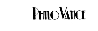 PHILO VANCE logo