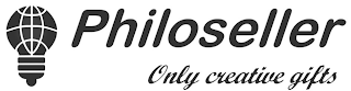 PHILOSELLER ONLY CREATIVE GIFTS logo