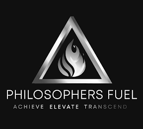 PHILOSOPHERS FUEL ACHIEVE ELEVATE TRANSCEND logo