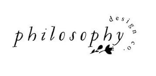 PHILOSOPHY DESIGN CO. logo