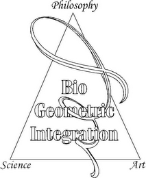 PHILOSOPHY SCIENCE ART BIO GEOMETRIC INTEGRATION logo