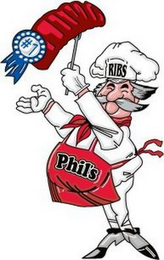 PHIL'S RIBS #1 logo
