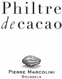 PHILTRE DE CACAO PIERRE MARCOLINI BRUSSELS logo