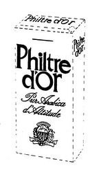 PHILTRE D'OR PUR ARABICA D'ALTITUDE logo
