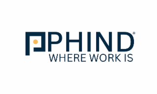 PHIND  WHERE WORK IS logo