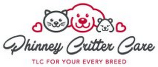 PHINNEY CRITTER CARE TLC FOR YOUR EVERY BREED logo