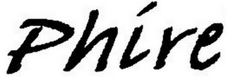 PHIRE logo