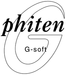 PHITEN G G-SOFT logo