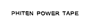 PHITEN POWER TAPE logo