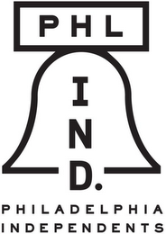 PHL IND. PHILADELPHIA INDEPENDENTS logo