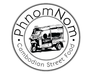 · PHNOMNOM · CAMBODIAN STREET FOOD logo