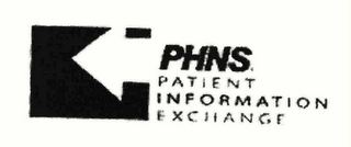 PHNS PATIENT INFORMATION EXCHANGE logo