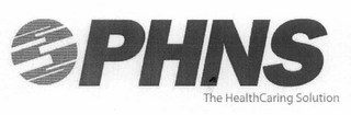 PHNS THE HEALTHCARING SOLUTION logo