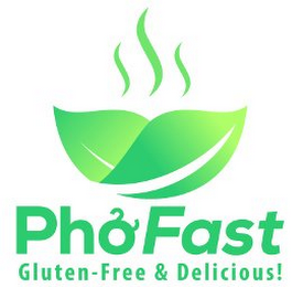 PHO FAST GLUTEN FREE & DELICIOUS! logo