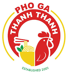 PHO GA THANH THANH ESTABLISHED 2001 logo
