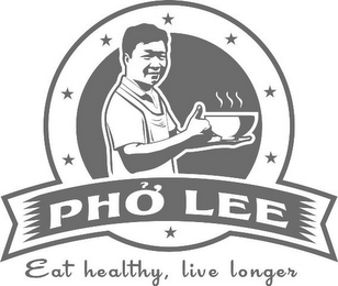 PHO LEE EAT HEALTHY, LIVE LONGER logo