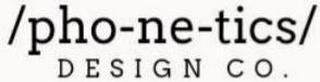 /PHO-NE-TICS/ DESIGN CO. logo