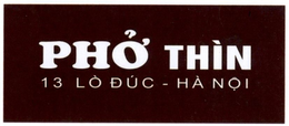 PHO THÌN 13 LÒ ÐÚC - HÀ NOI logo