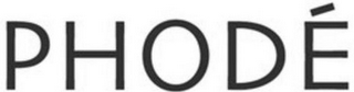 PHODÉ logo