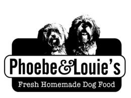PHOEBE & LOUIE'S FRESH HOMEMADE DOG FOOD logo