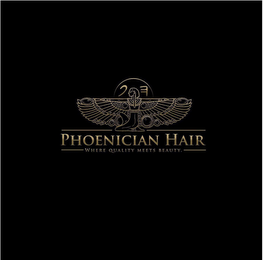 PHOENICIAN HAIR WHERE QUALITY MEETS BEAUTY. logo