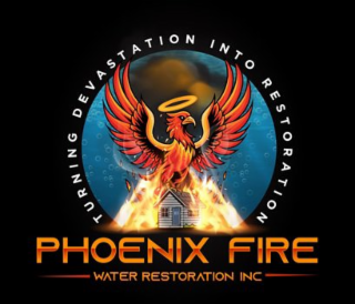 PHOENIX FIRE WATER RESTORATION INC TURNING DEVASTATION INTO RESTORATION logo