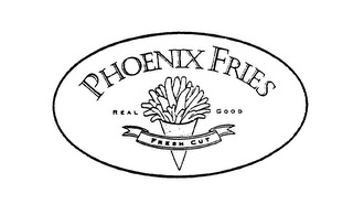 PHOENIX FRIES REAL GOOD FRESH CUT logo