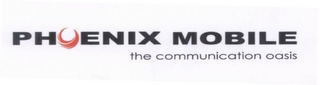 PHOENIX MOBILE THE COMMUNICATION OASIS logo