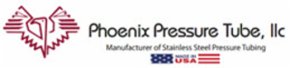 PHOENIX PRESSURE TUBE, LLC MANUFACTURER OF STAINLESS STEEL PRESSURE TUBING MADE IN USA logo