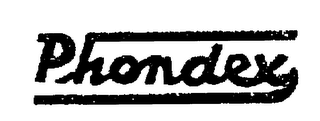 PHONDEX logo