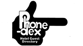 PHONE-DEX HOTEL GUEST DIRECTORY logo