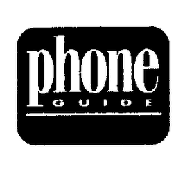 PHONE GUIDE logo